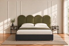 Cama con canapé abatible